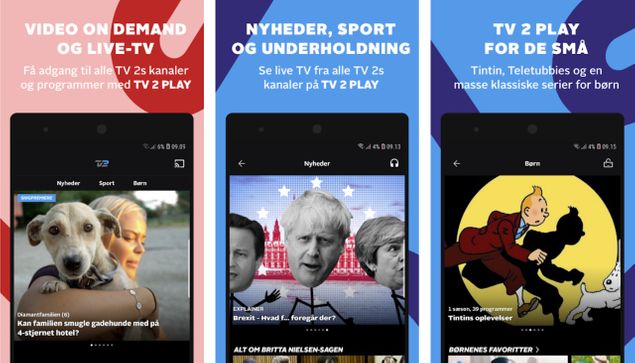 Streaming-appen TV 2 Play som vist i Androids Play Butik. Klik på billedet herover for at få det vist størrre. 